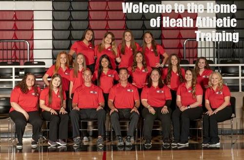 RHHS athletic trainer group photo 